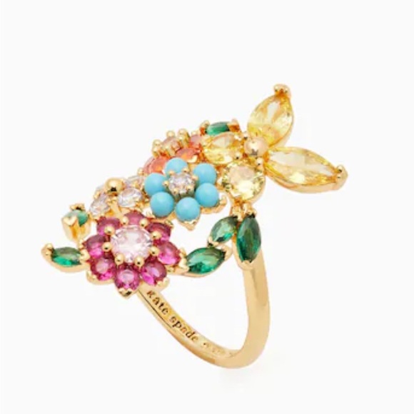 kate spade Jewelry Kate Spade New York New Bloom Rhinestone Flower